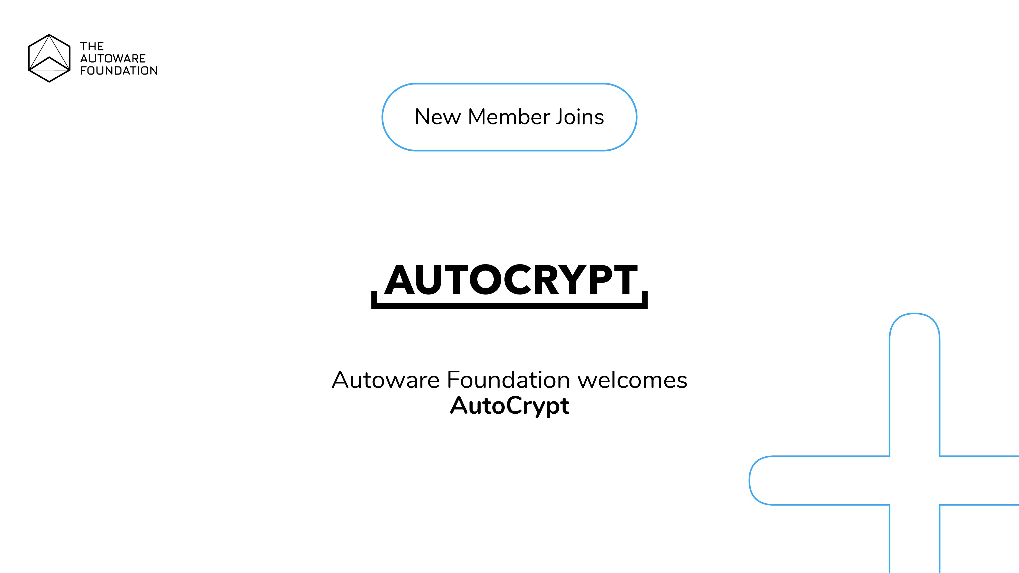 AutoCrypt joins the Autoware Foundation!